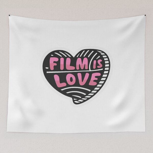 Item preview, Film is Love - Heart-Shaped Film Roll Design designed and sold by NiftyWrx.