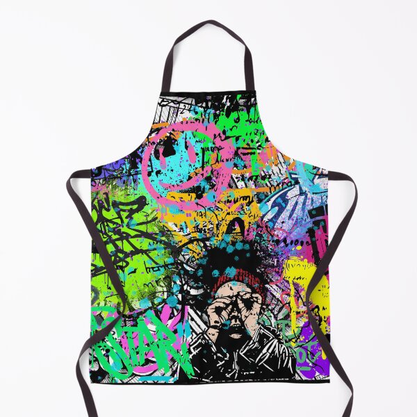 Item preview, I spy - Graffiti Mural designed and sold by Annedraws.art.