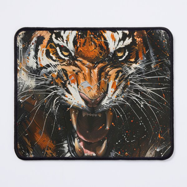 Item preview, Bengal Tiger Devesh Oil Painting designed and sold by OccultDreams.