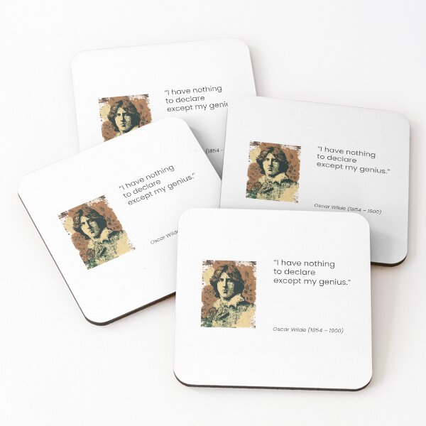 Item preview, Oscar Wilde 3 designed and sold by QuotationInsp.