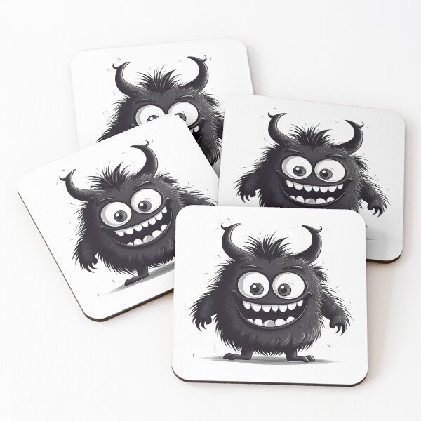Item preview, Crazy Fluffy Monster designed and sold by NicolasGlowArt.