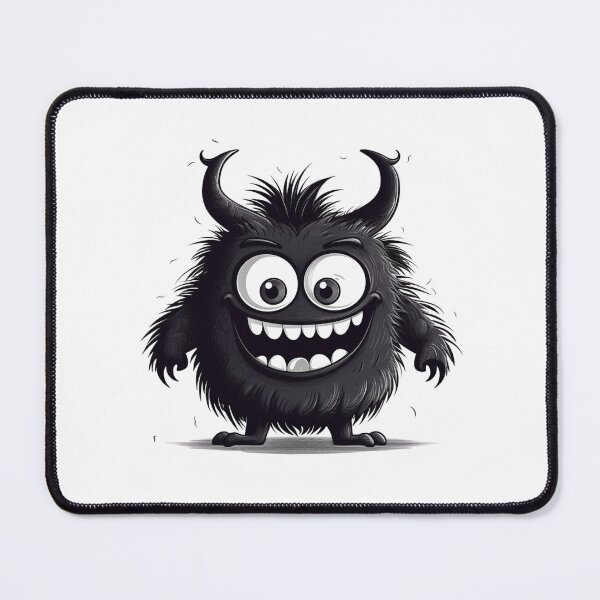Item preview, Crazy Fluffy Monster designed and sold by NicolasGlowArt.