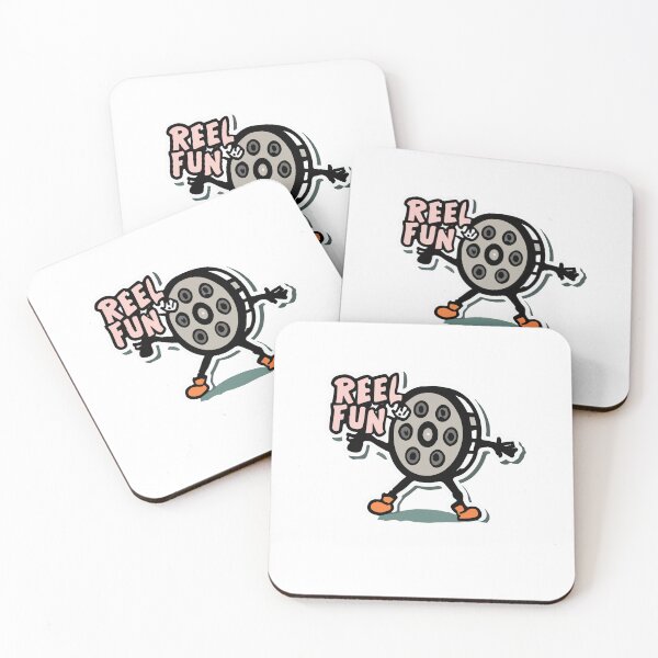Item preview, Reel Fun Mascot - Filmmaking Enthusiast Design designed and sold by NiftyWrx.