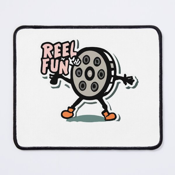 Item preview, Reel Fun Mascot - Filmmaking Enthusiast Design designed and sold by NiftyWrx.