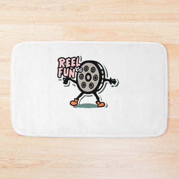 Item preview, Reel Fun Mascot - Filmmaking Enthusiast Design designed and sold by NiftyWrx.