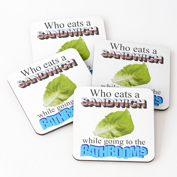 Item preview, A piece of lettuce in the urinal designed and sold by BrainFartDesign.