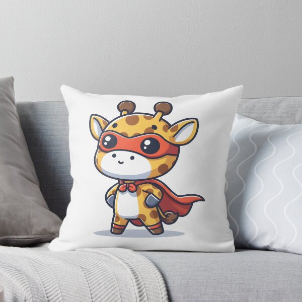 Item preview, Kawaii Superhero Giraffe designed and sold by CanvasCutie.