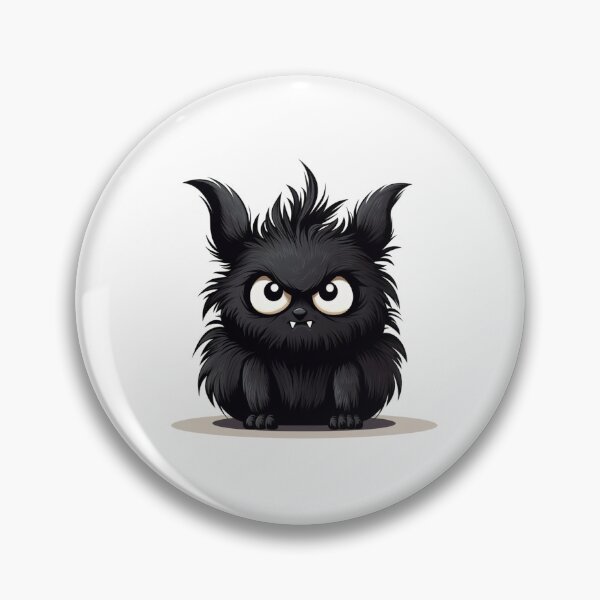 Item preview, Angry Fluffy Monster designed and sold by NicolasGlowArt.