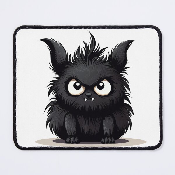 Item preview, Angry Fluffy Monster designed and sold by NicolasGlowArt.