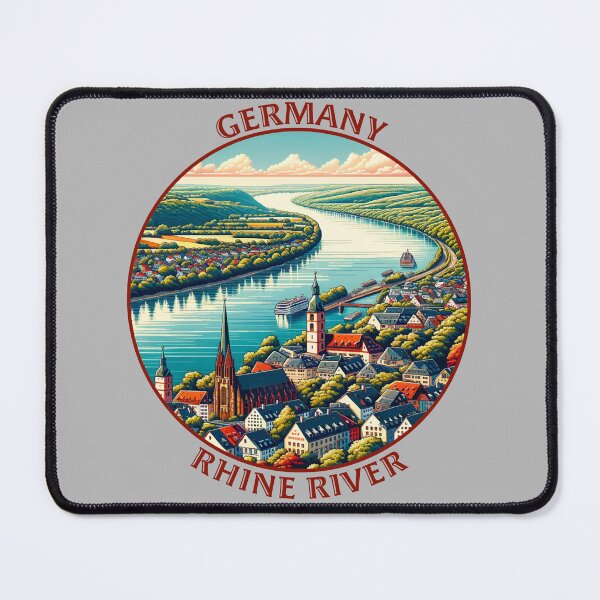 Item preview, Rhine River Germany designed and sold by NPStudio.