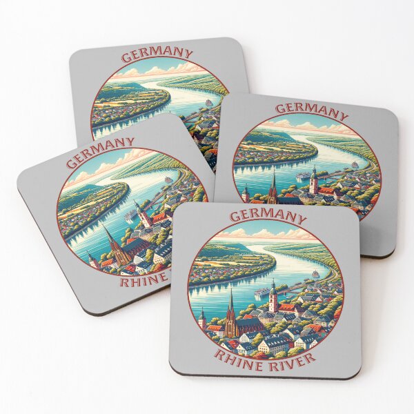 Item preview, Rhine River Germany designed and sold by NPStudio.