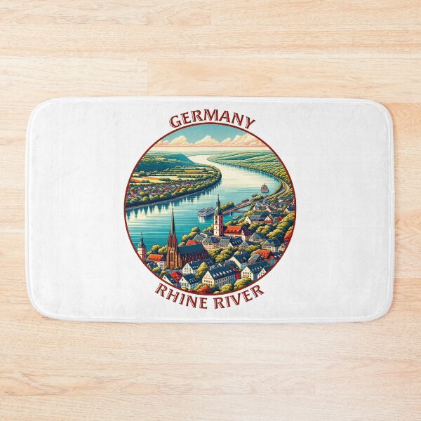 Item preview, Rhine River Germany designed and sold by NPStudio.