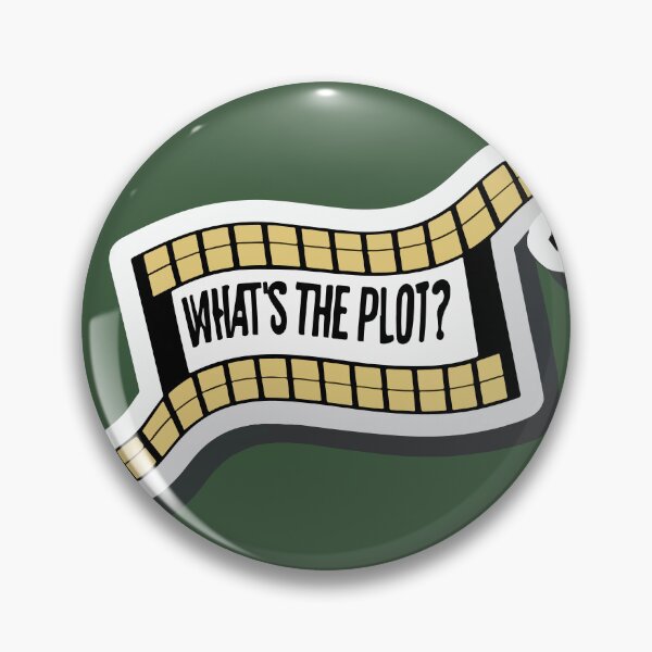 Item preview, What's the Plot? Filmmaking Intrigue Sticker designed and sold by NiftyWrx.