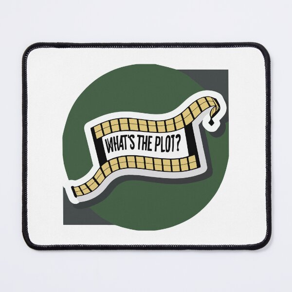 Item preview, What's the Plot? Filmmaking Intrigue Sticker designed and sold by NiftyWrx.