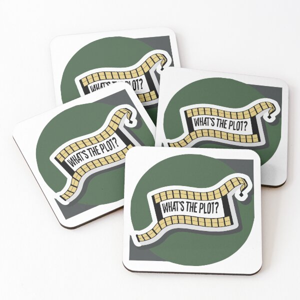 Item preview, What's the Plot? Filmmaking Intrigue Sticker designed and sold by NiftyWrx.