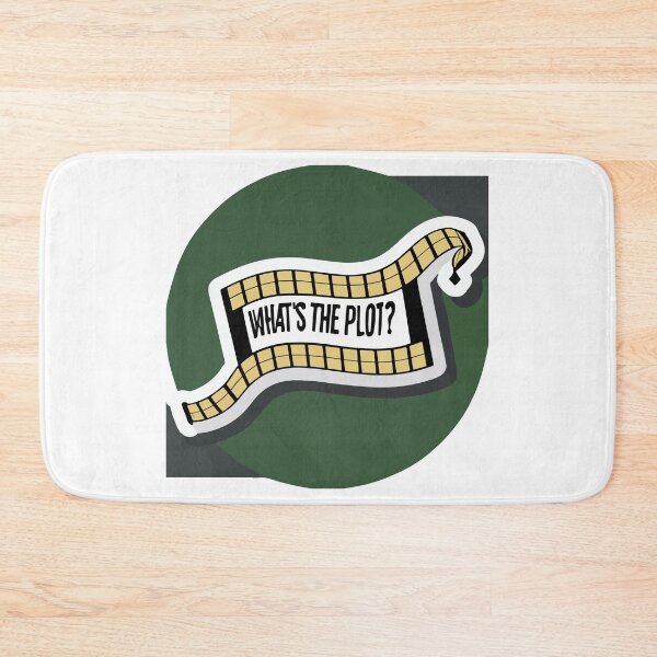 Item preview, What's the Plot? Filmmaking Intrigue Sticker designed and sold by NiftyWrx.