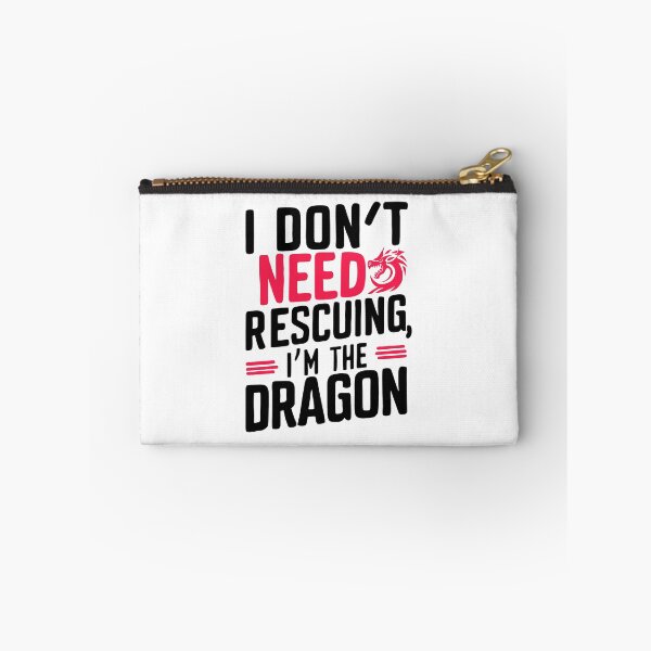 Item preview, I don't need rescuing, I'm the dragon designed and sold by wickedsticker.