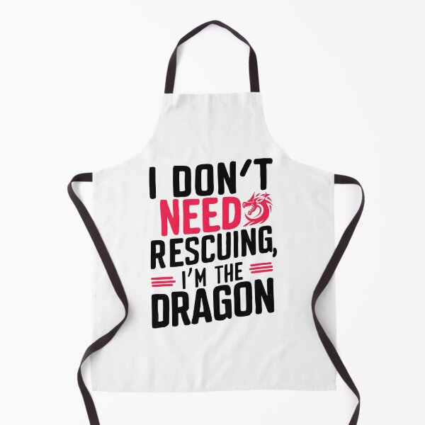 Item preview, I don't need rescuing, I'm the dragon designed and sold by wickedsticker.