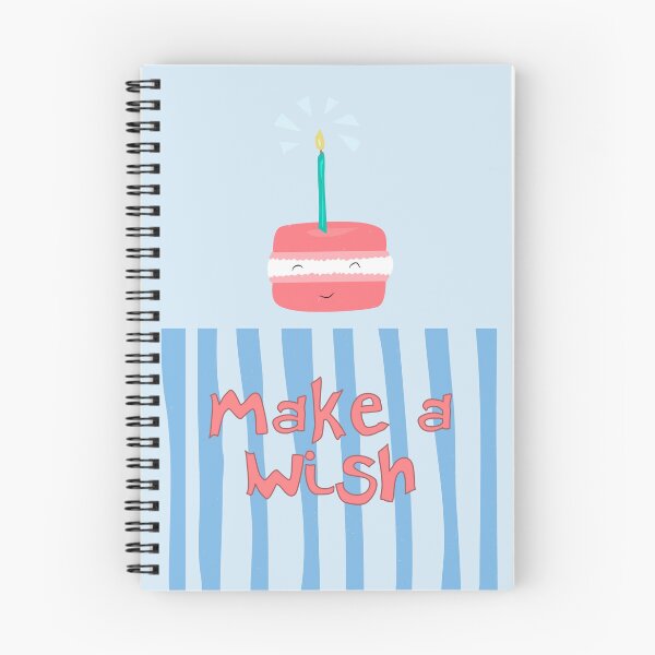 Item preview, Make a Wish birthday macaron | pink blue  designed and sold by Ingrid Poole.