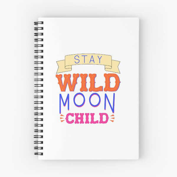 Item preview, Stay wild moon child - hand lettering typography designed and sold by designsoln1.
