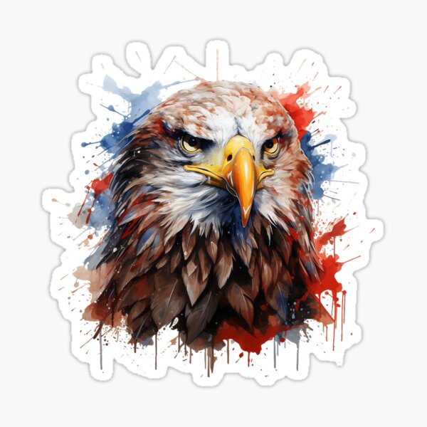 Item preview, Patriotic Bald Eagle  designed and sold by GeauxTigs225.