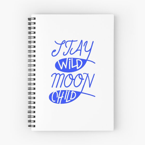 Item preview, Stay wild moon child hand lettering typography designed and sold by designsoln1.