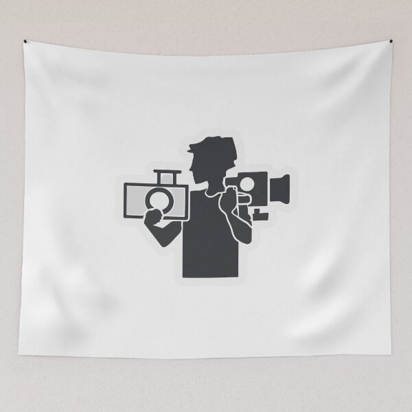 Item preview, Filmmaking Steadicam Operator Silhouette designed and sold by NiftyWrx.