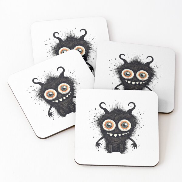 Item preview, Big Eyes Monster designed and sold by NicolasGlowArt.