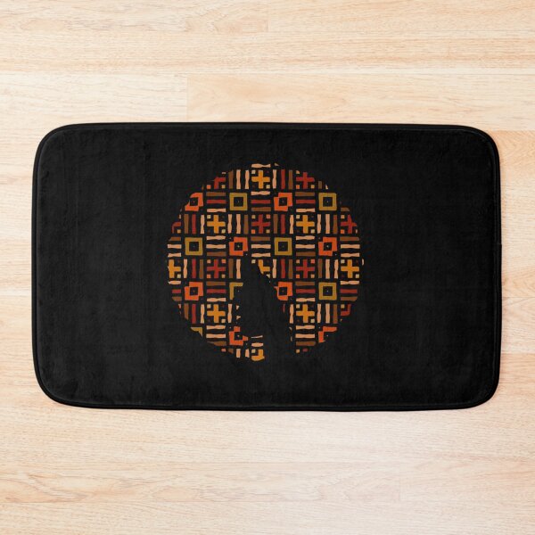 Item preview, Afro Hair Woman with African Pattern, Black History  designed and sold by Logiamerch.