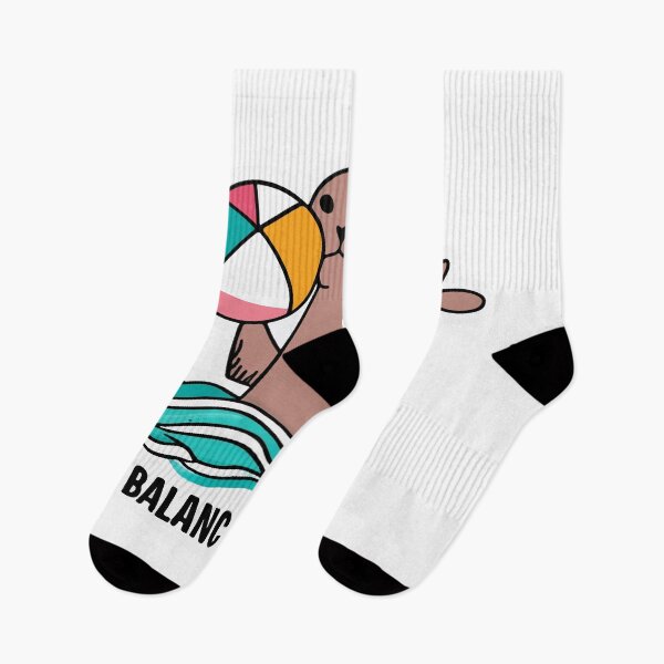 Item preview, Playful Seal & Beach Ball - Balance is Key designed and sold by NiftyWrx.