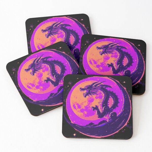 Item preview, Dragon Moon moonlight Gifts for Dragon lovers designed and sold by James-Space93.