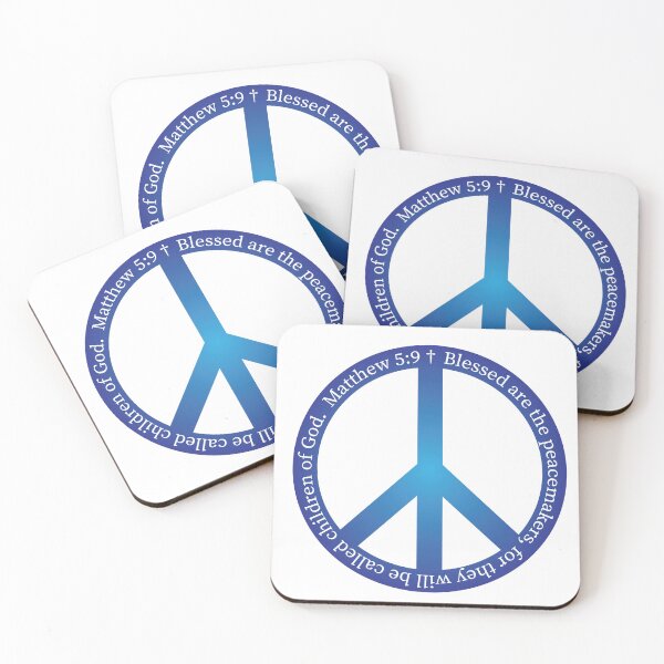 Item preview, Peace | Matthew 5:9 designed and sold by Loah-Store.