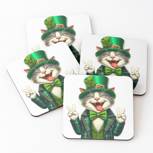 Item preview, Peace, Love and St Patrick Day designed and sold by Furbabies Art.