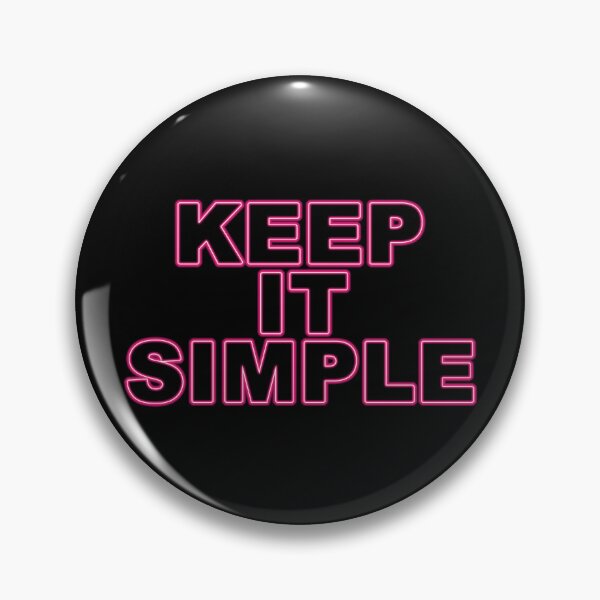Item preview, Keep it simple (red) designed and sold by Sinmara12.