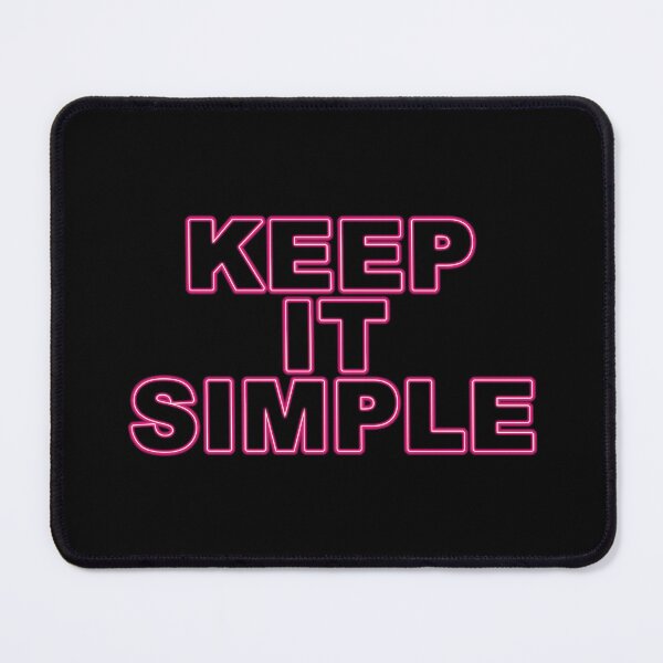 Item preview, Keep it simple (red) designed and sold by Sinmara12.