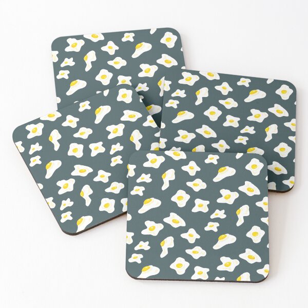 Item preview, Fried eggs Pattern designed and sold by Scrabbly Doodles.