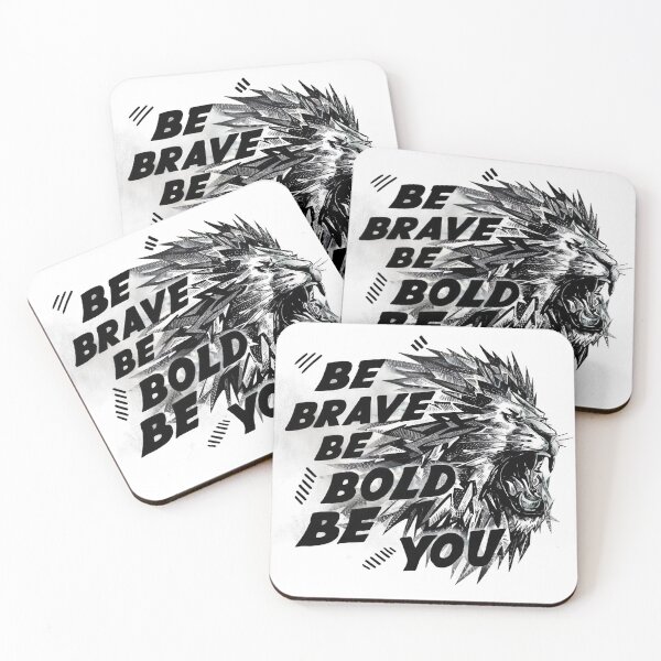 Item preview, BE BRAVE, BE BOLD, BE YOU! designed and sold by NebulaWhimsy.