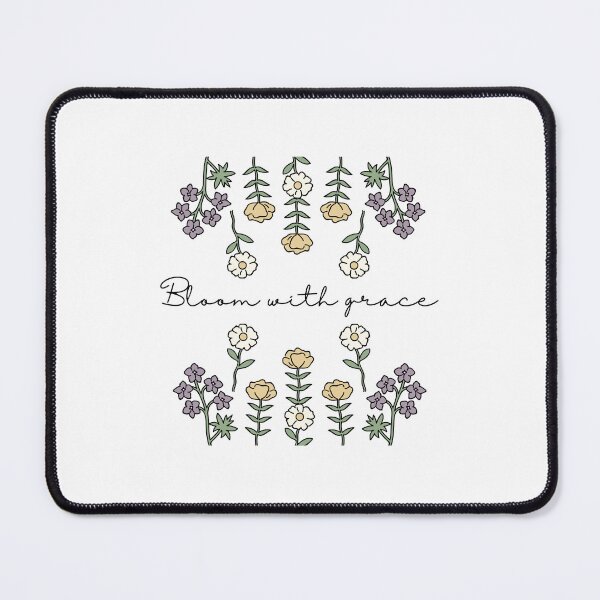Item preview, Bloom With Grace Wildflower Affirmation designed and sold by gigibelldesigns.