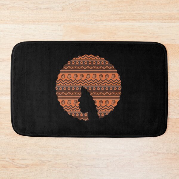 Item preview, Afro Hair Woman with African Pattern, Black History  designed and sold by Logiamerch.