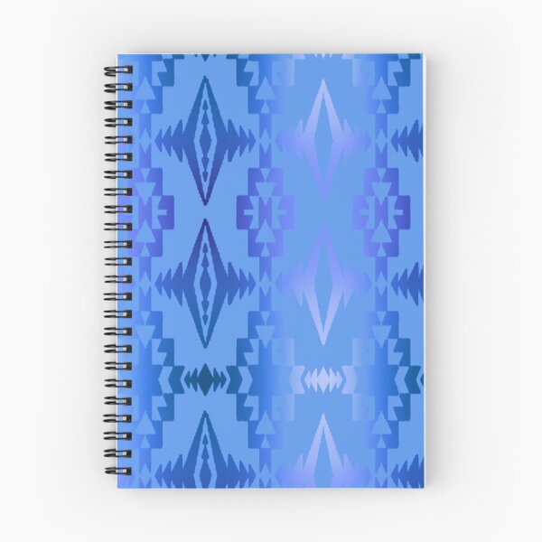 Item preview, Light Blue / White Gradient Native Print designed and sold by JMWCD.