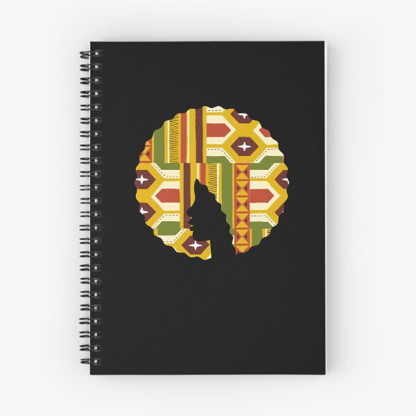 Item preview, Afro Hair Woman with African Pattern, Black History  designed and sold by Logiamerch.