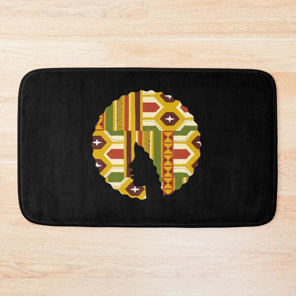 Item preview, Afro Hair Woman with African Pattern, Black History  designed and sold by Logiamerch.