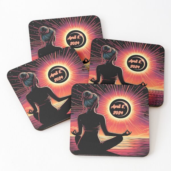Item preview, Total Solar Eclipse 2024 Celestial Event designed and sold by Wisnak SHOP.