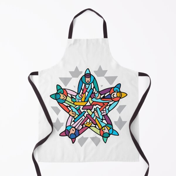 Item preview, Acrobatic Star Formation Geometric Design designed and sold by NiftyWrx.