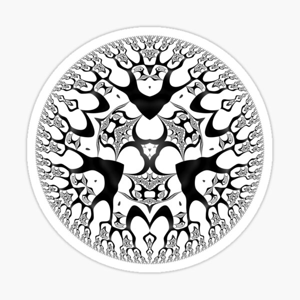 Infinity Circles 23 Sticker