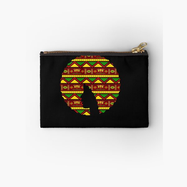 Item preview, Afro Hair Woman with African Pattern, Black History  designed and sold by Logiamerch.