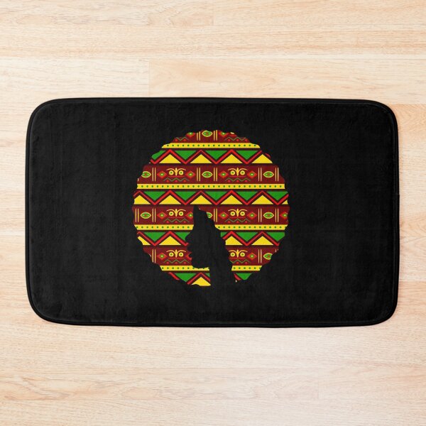 Item preview, Afro Hair Woman with African Pattern, Black History  designed and sold by Logiamerch.