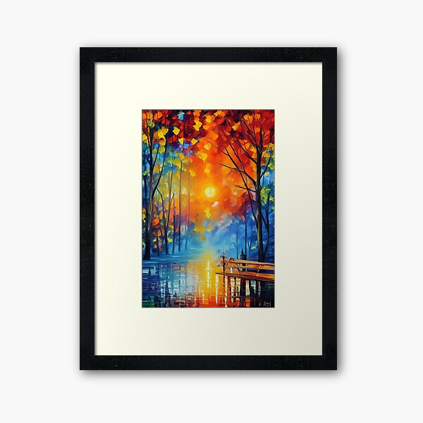 Item preview, Sunset on Afremov Street designed and sold by No1Equestrian.