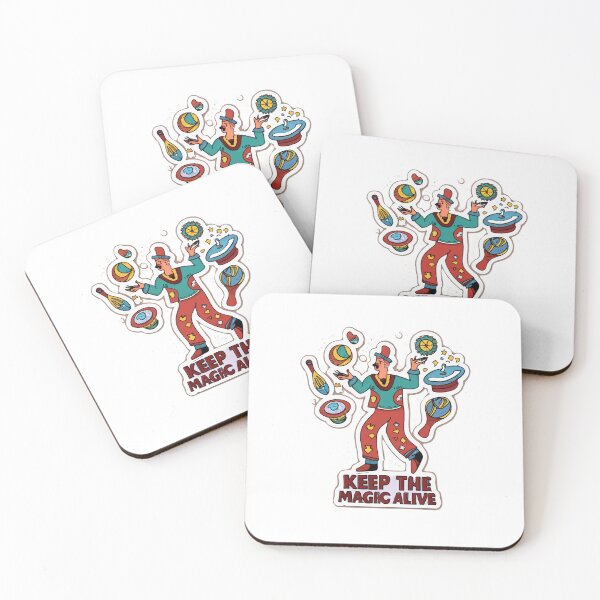 Item preview, Keep the Magic Alive Juggler Sticker designed and sold by NiftyWrx.