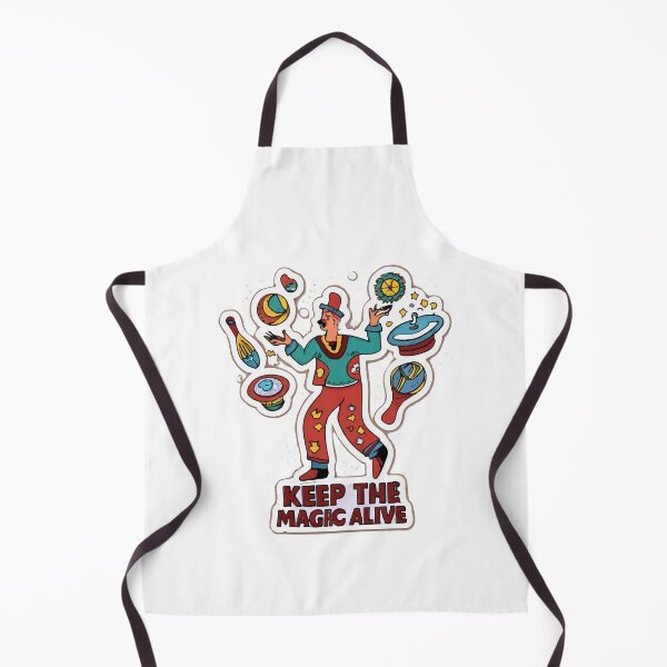 Item preview, Keep the Magic Alive Juggler Sticker designed and sold by NiftyWrx.